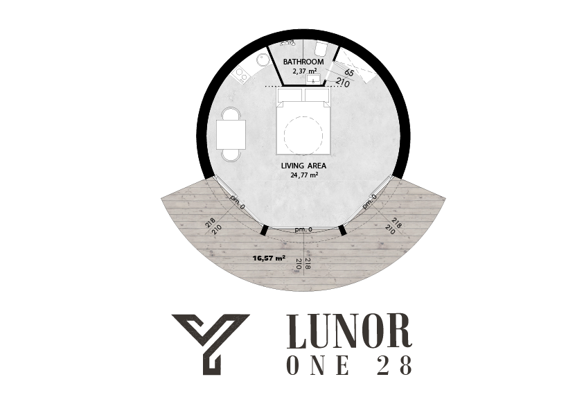 LUNOR ONE 28 — alaprajz