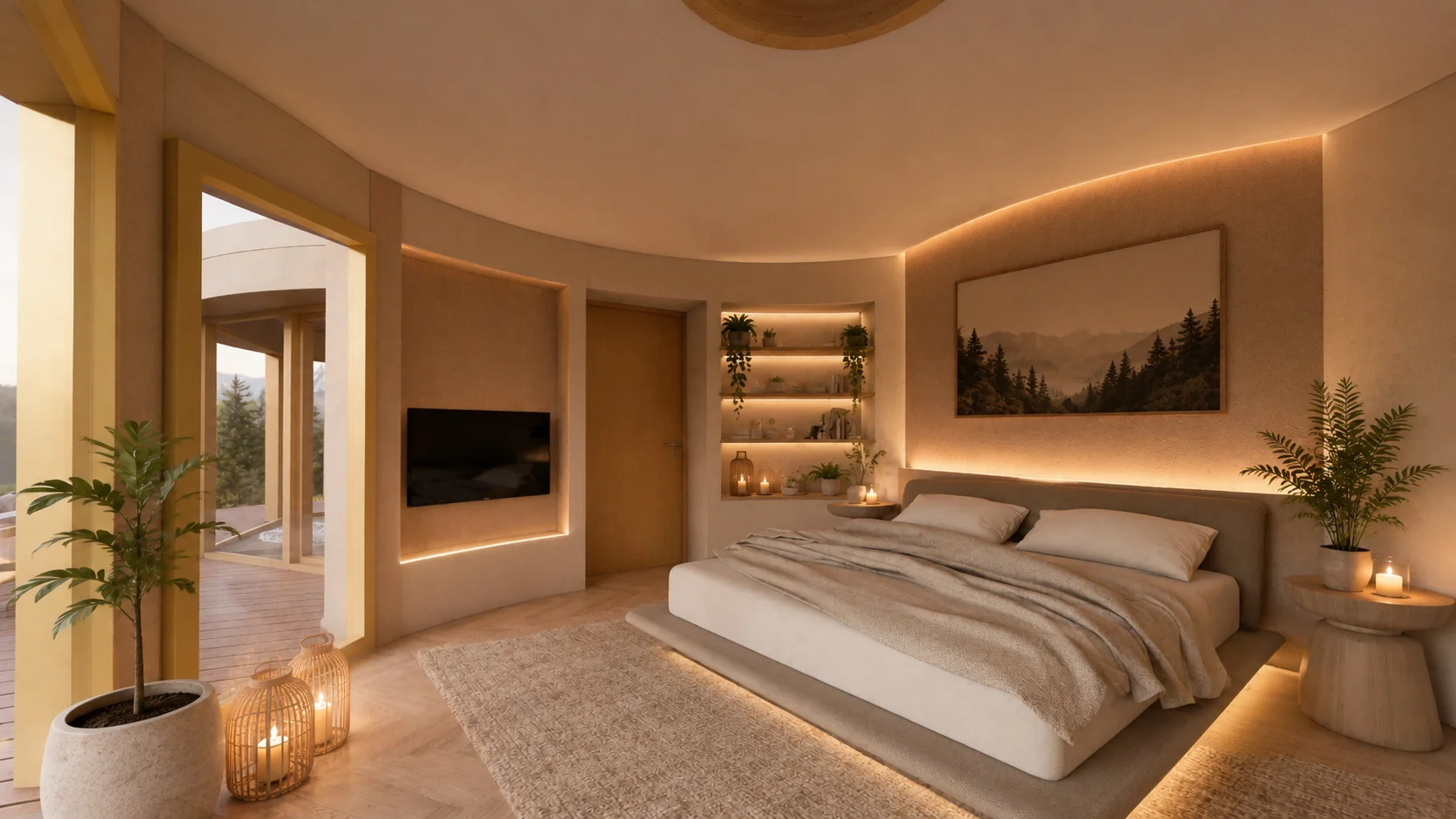 LUNOR SUITE 49 — belső tér