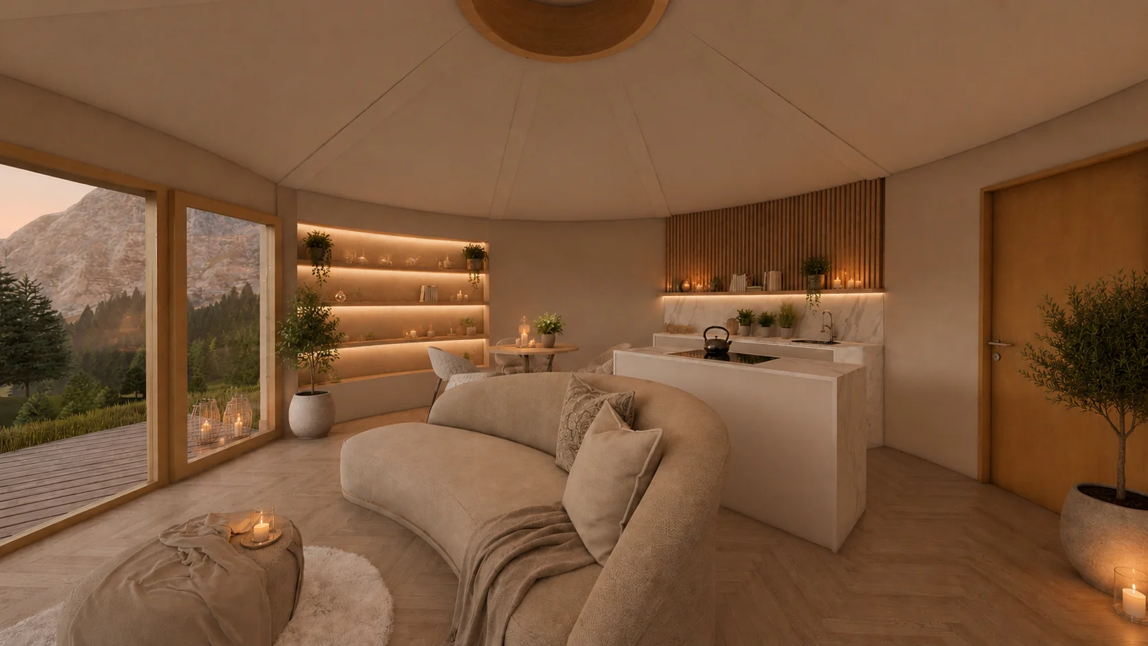 LUNOR SUITE 49 — belső tér